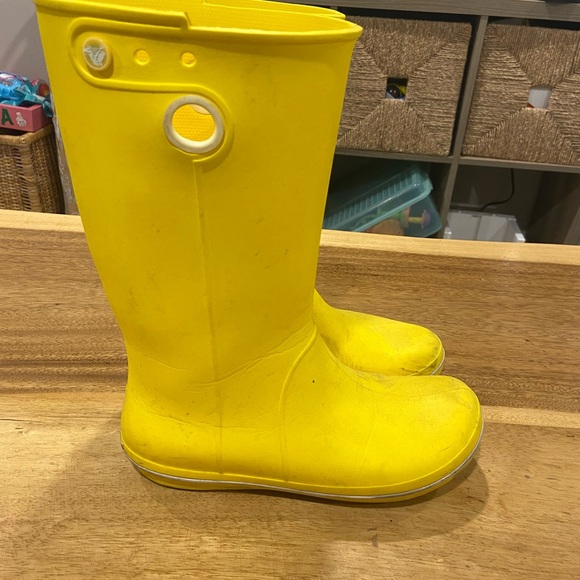 CROCS Shoes - Crocs Crocband Jaunt Adult Rain Boots 10